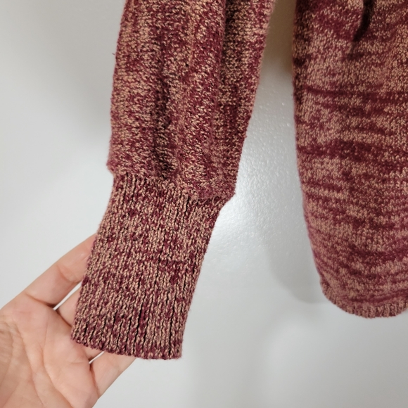 BDG Urban Outfitters slouchy open front space dyed knit grandpa cardigan sweater - Picture 5 of 8